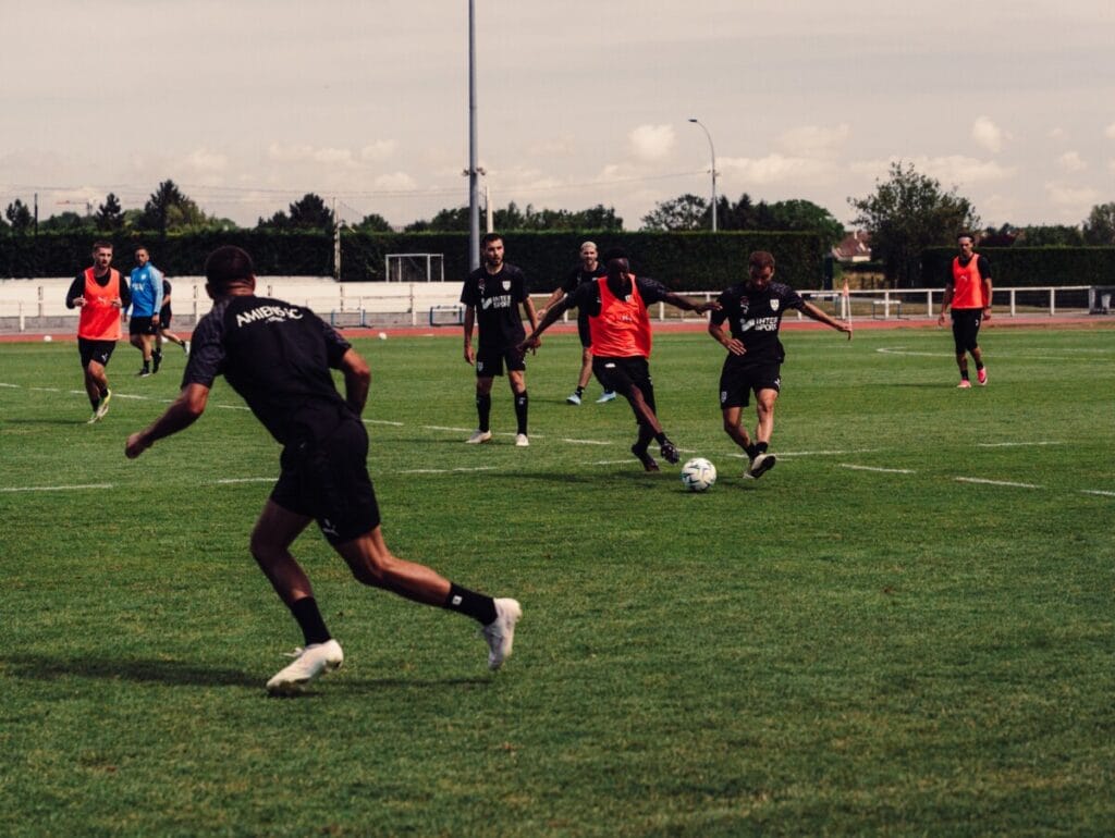 Amiens SC entraînement