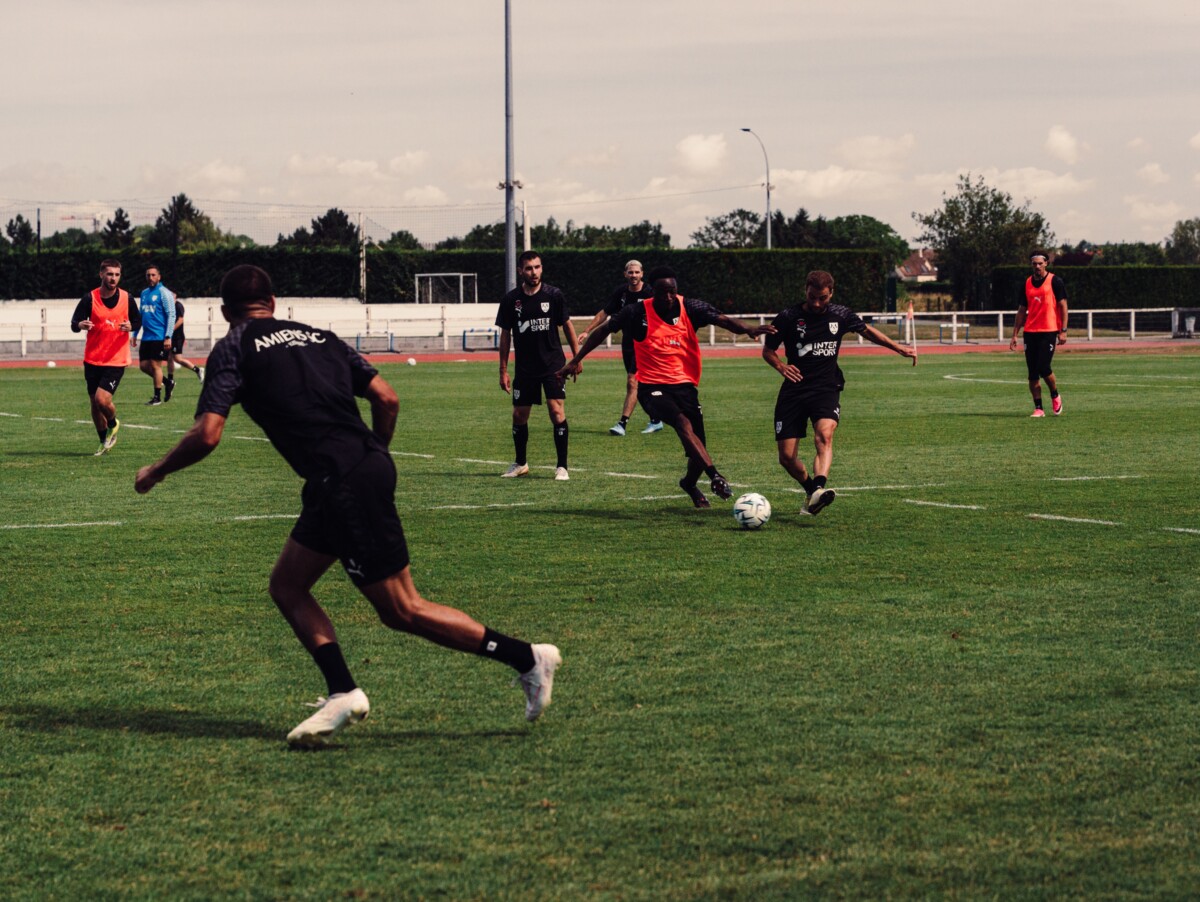 Amiens SC entraînement