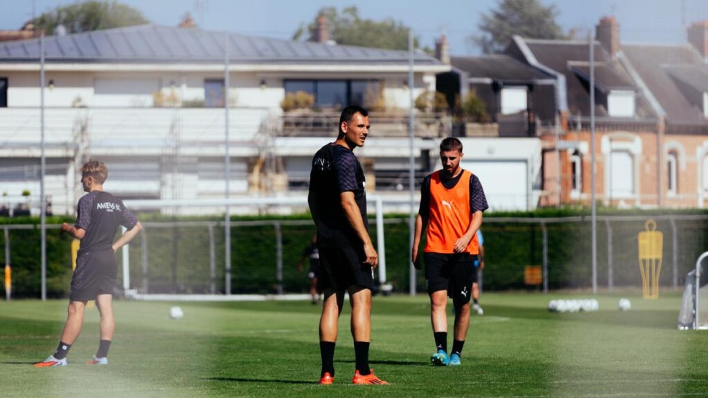 Amiens SC entraînement