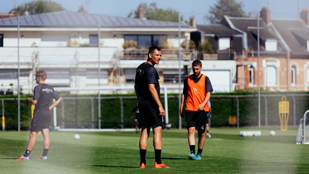 Amiens SC entraînement